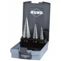 RUKO Hss Konisk Bor 3 Stykker