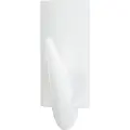 TESA 58045-00000, Universalkrok, Hvit, Plast, 2 kg, 2 stykker, Blister