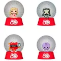 Funko POP! Mattel Retro Leker Overraskelses-snøkuler Og Emaljepins Utstillingsstativ 12 Enheter