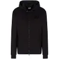 Emporio Armani for man. 7M000760_AF13865 Train Lux sweatshirt black (XXL), Casual, Polyester