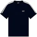 Emporio Armani Train Logo Series Tape Co Kortarmet T-skjorte