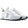 EA7 unisex. 7X000337_AF18613 Black & White Carbon Shoes white (37 1/3), Flat, Laces, Casual