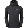 Montane F Composite Hoodie, dunjakke, dame, svart