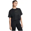 Under Armour Varsity Mix Heavyweight Crop Kortarmet T-skjorte