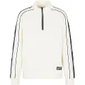 Emporio Armani Train Logo Series Tape Br Halv Glidelås Genser