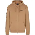 Emporio Armani Train Logo Series Extended Logo Coft Cc Genser Med Hel Glidelås