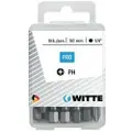 Witte Ph 2 50 Mm Phillips Kryssformet Skrutrekkerbits 10 Enheter