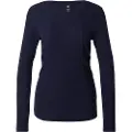 G-Star for woman. D26903-E136-3873 T-shirt A line navy (XL), Casual, Cotton, Long sleeve