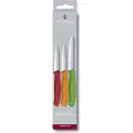 Victorinox VX6711632, Kniv sett, Plast, Grønn, Rød, Gult, 8 cm, 8 cm, 11 cm