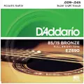 Daddario EZ890 85/15 Bronze Acoustic Strings Super Light 09-45