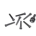 Planet Waves PWPS10 Plastic Bridge Pins Set Ebony