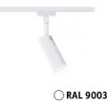 Paulmann Sporlyskaster URail TUBO LED 3-TRINN DIM 4W 150lm 3000K 230V hvit RAL9003 / metall