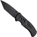 We Knife Zentron, Black Titanium, Black Stonewash