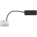 Paulmann 92471, Innsunket spotlight, 1 ampuller, LED, 6,3 W, 2700 K, Satin Stål