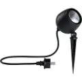 Paulmann Kikolo, Spotbelysning, Sort, Aluminium, Plast, Områdebelysning, Skyggebelysning, Trebelysning, Wall lighting, II, IP65