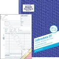 Avery Zweckform skjemabok Følgeseddel, 2 x 50 ark A6, 2. ark uten perforering forbli i boken (724)