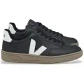 Veja for man. XD0203638 Shoes V-12 black (40), Flat, Laces, Casual, Recycled Polister, Sustainable