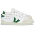 Veja for woman. VO0103525 Volleyball shoes white, green (40), Flat, Suede, Laces, Casual
