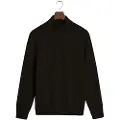 Hackett for man. HM7000144 Jumper Cotton Hzip black (XXL), Casual