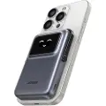UGREEN Uno Magnetic Wireless 7.5W Nødlader - Grey - 10000 mAh
