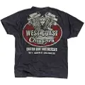 West Coast Choppers Panhead Vintage Kortarmet T-skjorte