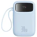 Baseus Powerbank Baseus QPow 2 10000mAh 30W 2xUSB-C (blå)