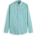 Scotch & Soda Dobby Skjorte Med Lange Ermer