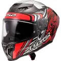 LS2 Ff807 Dragon Enthum Fullface-hjelm
