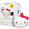GESKE Hello Kitty Sonisk Ansiktsmassasjeapparat 8 I 1 Varm & Kald Med App