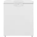 Beko b100 HSM14550 - Kiste - bredde: 75.5 cm - dybde: 67.5 cm - høyde: 91.2 cm - 148 liter - Klasse D - hvit