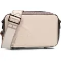 Hispanitas for woman. BI254158 Samba Met beige bag (OSFA), Casual, Polyurethane