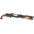 S&t M870 Short Wooden Version Airsoft Hagle