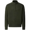 Hackett Lambswool Genser Med Halv Glidelås