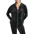 DKNY 2 Tone Rhinestone Lg Jakke