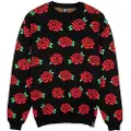 Santa Cruz Crew Dressen Roses Knit Genser