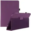 Mtp Products iPad 10.2 2019/2020/2021 Bi-Fold Folio-deksel - Lilla