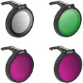 Sunnylife sett med fire filtre for DJI Neo MCUV+CPL+ND32+ND64