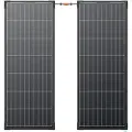EcoFlow Sett Med 2 Solcellepaneler Med Stiv Konstruksjon 130w