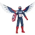 Hasbro Kaptein Amerika Deluxe Brave New World Titan Hero Series-figur