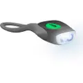 SBS TEERLIGHTBIKE, Frontlys, Sort, Silikon, LED, Batteri, CR2032