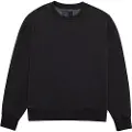 FOX Wordmark Oversized Crew Fleecegenser svart