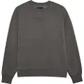 FOX Wordmark Oversized Crew Fleecegenser grå