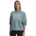 Under Armour Rival Fleece Oversized Varsity Crew Collegegenser