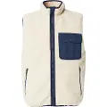 Levi's for man. 003AY-0002 Joonie Sherpa Vest beige (M), White, Casual, Cotton