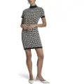 DKNY Logo Jacquard Ballet Kjole