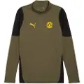 Puma Borussia Dortmund Training Quarter-Zip Top Men, Sport, Loden Green/Black, XS