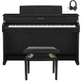 Yamaha CLP 845 Digitalpiano Pakkeløsning Satengsvart