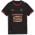 Puma Stade Rennais FC 25/26 Third Jersey Youth, Clothing, Black/Copper, 7-8Y