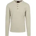 Superdry Waffle Henley Langarmet T-skjorte