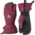 Hestra CZone Mountain, 3-finger Skihansker, Bordeaux